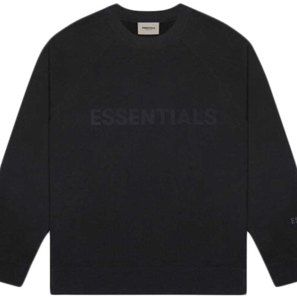 FEAR OF GOD ESSENTIALS Black XL Crewneck